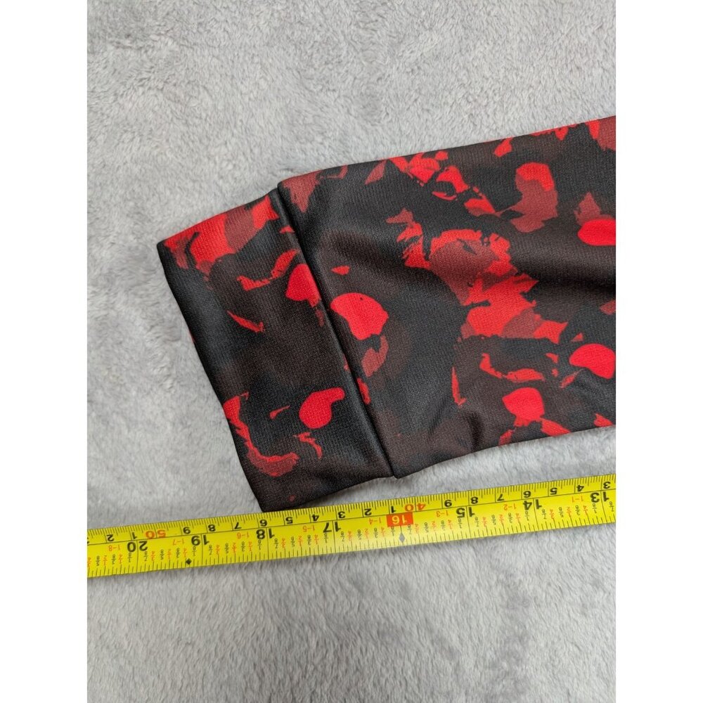 Under Armour Hoodie Boys Youth Size Large Red Loose Fit Lightweight Fleece Lined - Picture 6 of 9